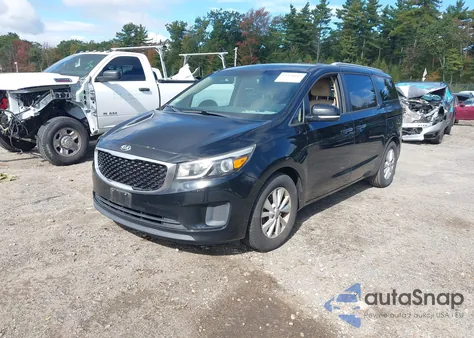 2016 Kia Sedona Lx z USA, uszkodzony, nr VIN KNDMB5C17G6133200